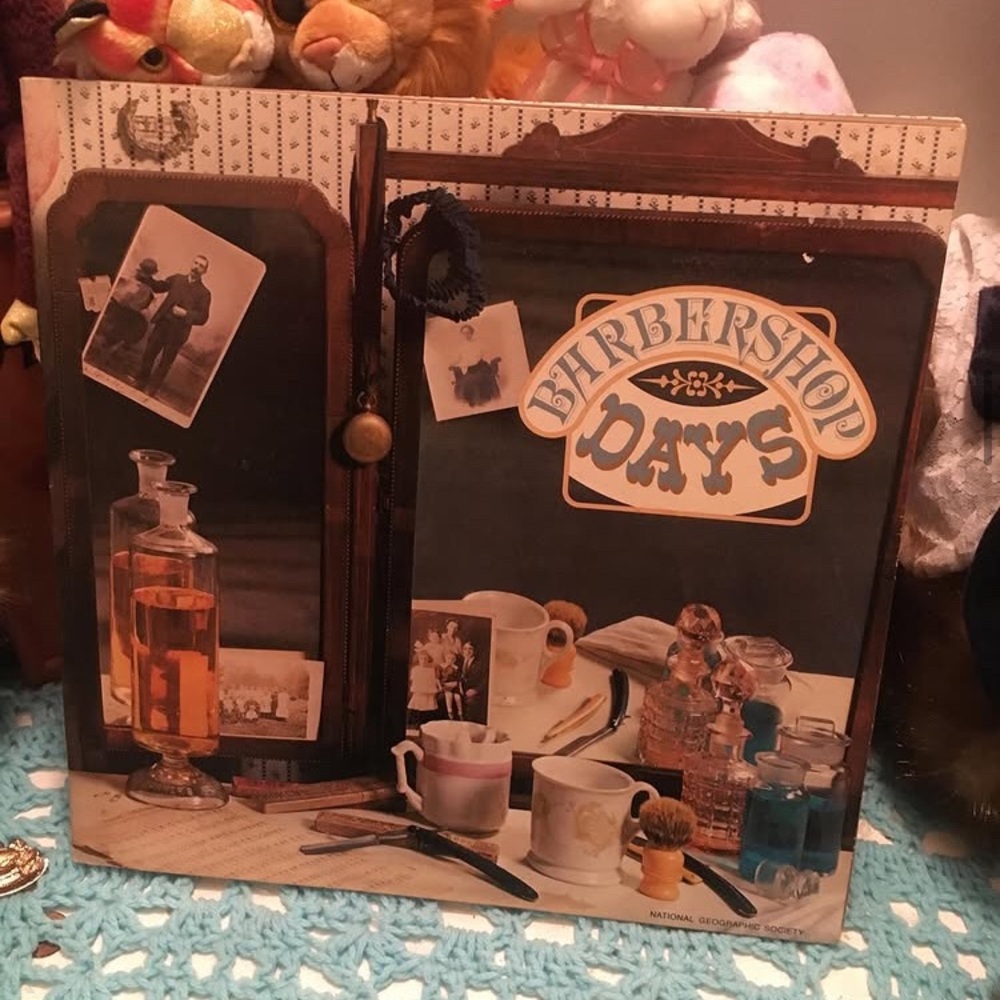 1977 Barber shop days vinyl record